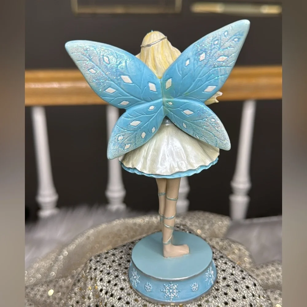Blue Fairy Figurine - Home Party Decor EUC